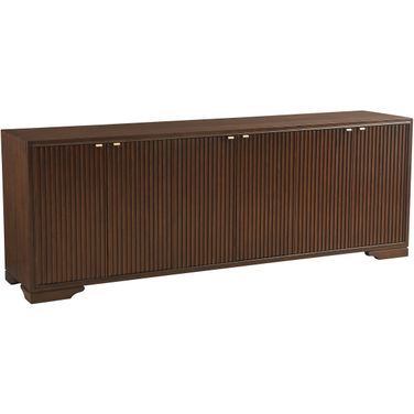 Rendezvous Brentford Media Console In Brown