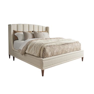 Rendezvous Savoy King Upholstered Bed In Cream