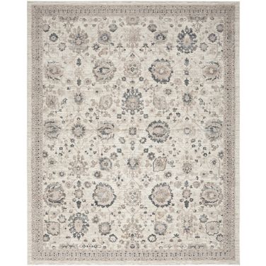 Renewed 7'10" x 9'10" Indoor Rug In Ivory Multi