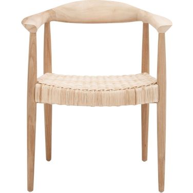 Renga Rope Rattan Accent Chair in Natural