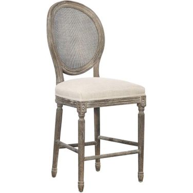 Renton Counter Stool Rattan Back