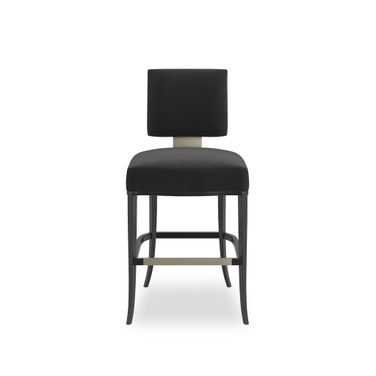 Reserved Seating Counter Stool In Black
