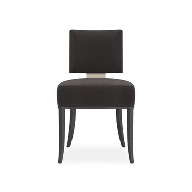 Reserved Seating Side Chair In Black