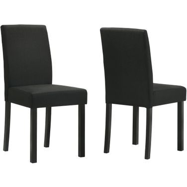 Resia Dining Chair Set of 4 In Black