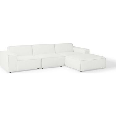 Restore 4-Piece Sectional Sofa In White EEI-4113-WHI