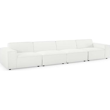 Restore 4-Piece Sectional Sofa In White EEI-4114-WHI