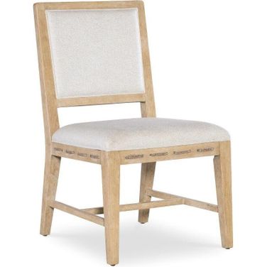 Retreat Cane Back Side Chair Set of 2 In Beige