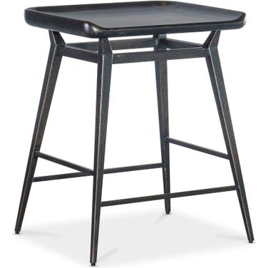 Retreat Stool In Dark Wood
