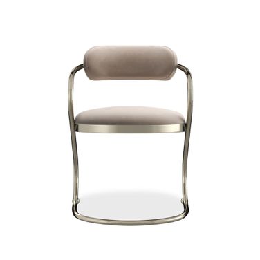 Retrospect Arm Chair In Gold