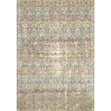 Revere Grey/Multi 2'6" x 16' Rug