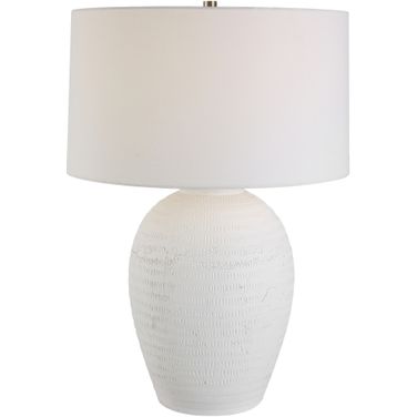 Reyna Table Lamp In Chalky White