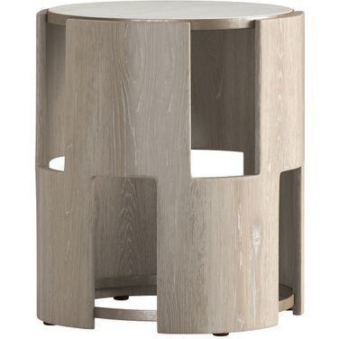Rhodes End Table In Weathered White