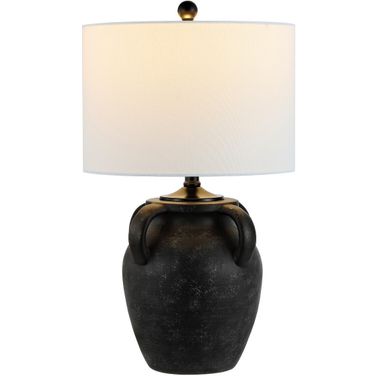 Rhynne 22.5 Inch Black Iron Table Lamp