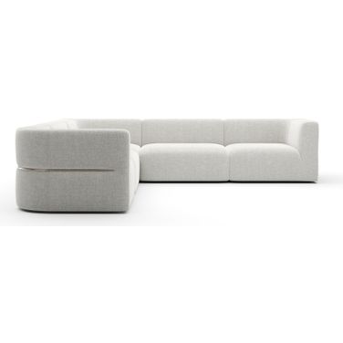 Rhythm L Sectional In Ivory