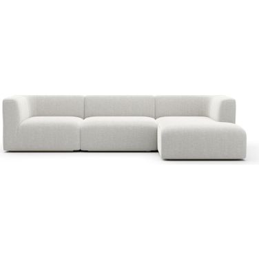 Rhythm Right Chaise Sectional In Ivory