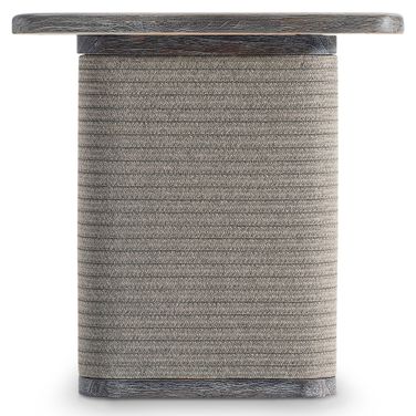 Rialto Outdoor Side Table In Brown