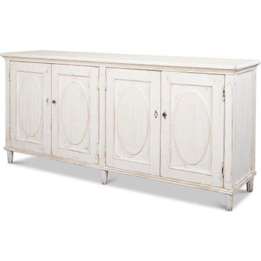 Ribbon White Sideboard