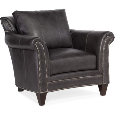 Richardson Stationary Chair 8-Way Tie In Charcoal