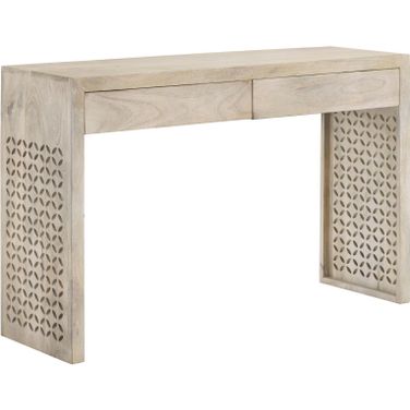 Rickman Rectangular 2-drawer Console Table White Washed