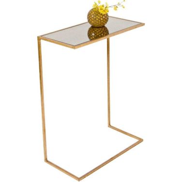 Rico Gold Leaf Cigar Accent Table