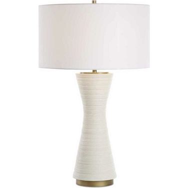 Ridgeline Table Lamp In White