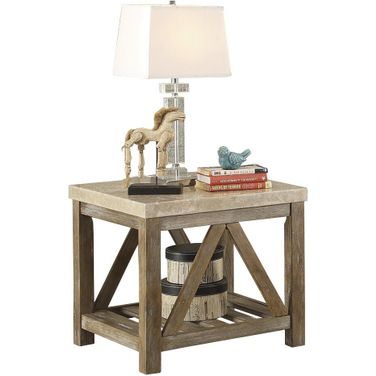Ridley Brown End Table