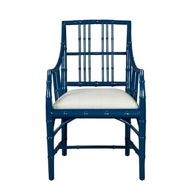 Riley Arm Chair In Blue