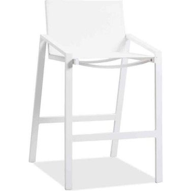 Rio Matte White Bar Chair Set of 2