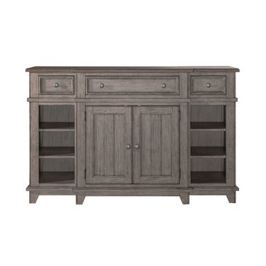 River Place Breakfront Server In Gray