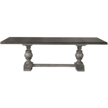 River Place Trestle Table Set In Gray