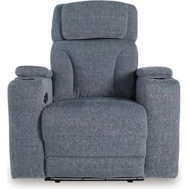RiverTest Power Recliner In Steel