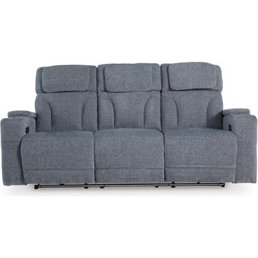 RiverTest Power Reclining Sofa In Steel