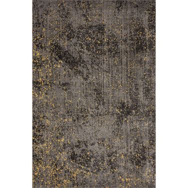 Rivette Berno Impulse Speckled Abstract Embers Area Rug In Gray