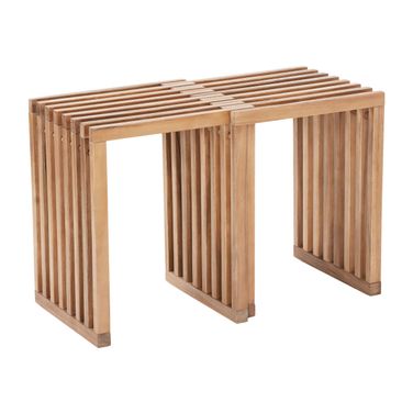 Riviera Extendable Stool Set of 2 In Natural