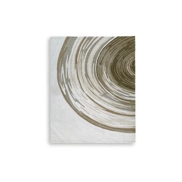 Rizwana 7'6" x 10' Area Rug In Ivory/Brown/Gray