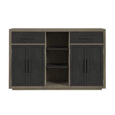 Rizzo Buffet In Grey and Dark Espresso