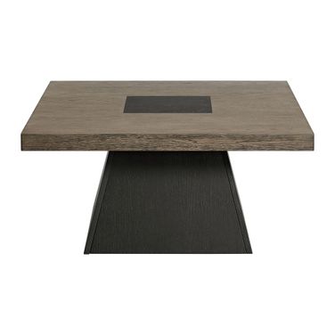 Rizzo Coffee Table In Grey and Dark Espresso