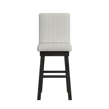 Rizzo Swivel Bar Stool Set of 2 In Dark Espresso