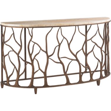 Los Altos Bannister Garden Console Table In Albury
