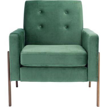 Roald Sofa Accent Chair in Antique Coffee ACH6209B