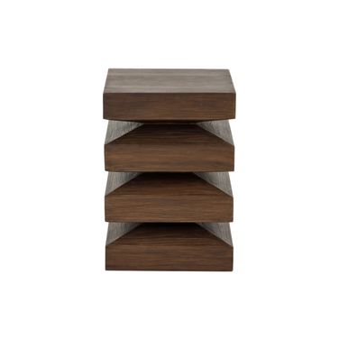 Robarts End Table In Dark Brown
