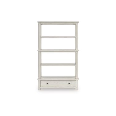 Robbinsdale 75 Inch Bookcase In Antique White