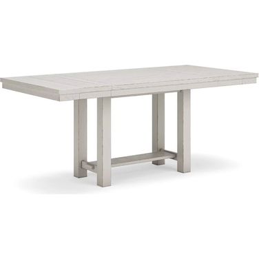 Robbinsdale Counter Height Dining Extension Table In Antique White