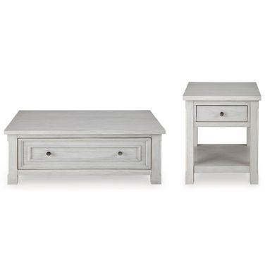 Robbinsdale Occasional Table Set In Antique White