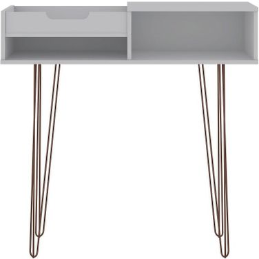 Rockefeller 39.37 Entryway Console in White