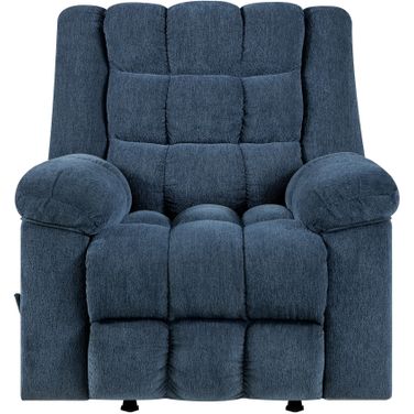 Baldwin Rocker Reclining Chair In Blue