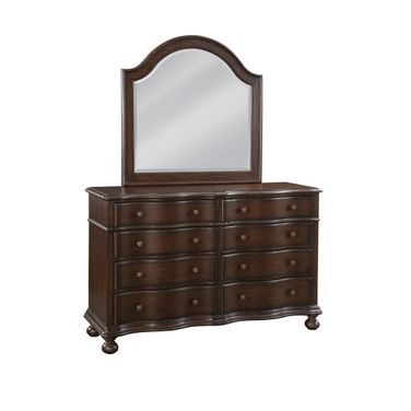 Rodanthe Mirror In Cherry Brunette