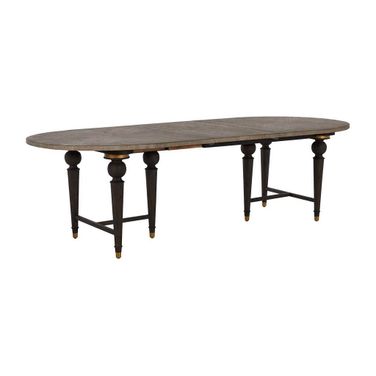 Roderick Dining Table In Light Blonde and Ash Grey