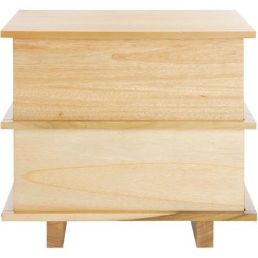 Rodney 2 Drawer Nightstand in Natural