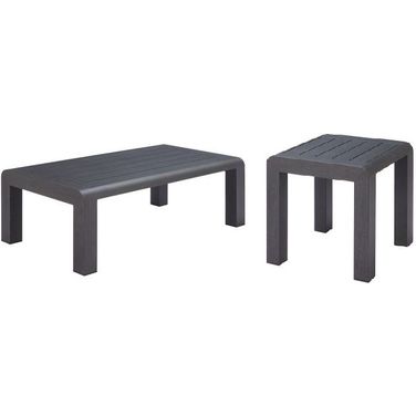 Rolig Occasional Table Set In Black